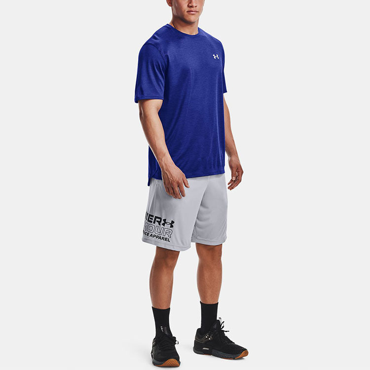 Under Armour Tech Graphic Logo Training Short 'White' 1361510-011