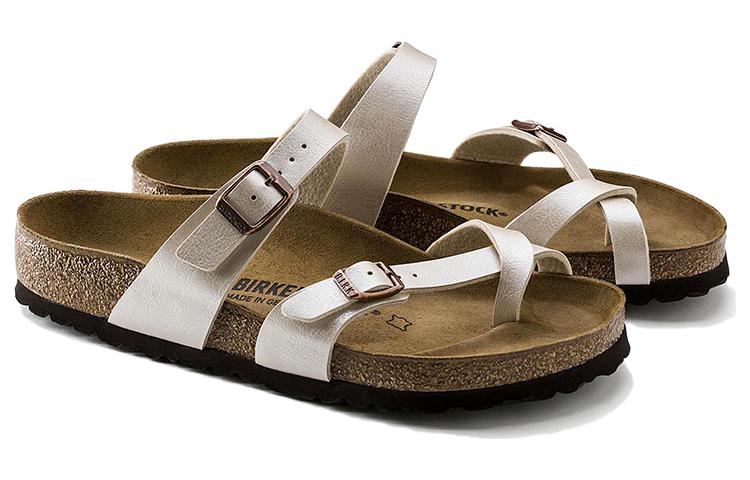 (WMNS) Birkenstock Mayari Birko-Flor 'White' 71661