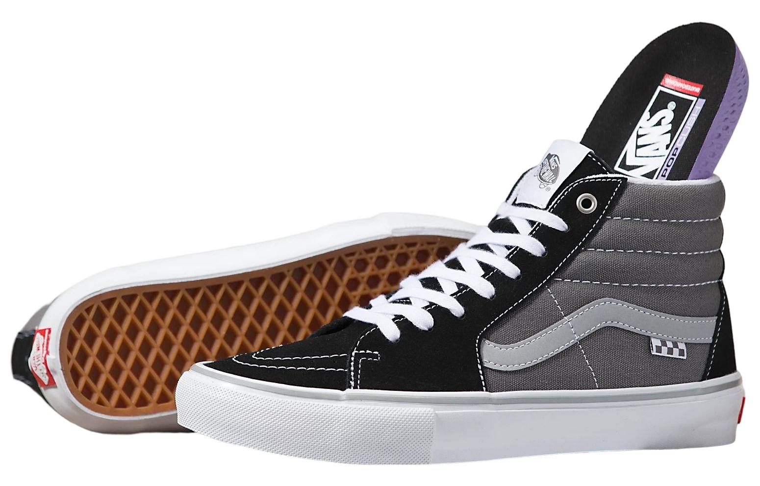 Vans SK8-HI Reflective Skate 'Gray Black' VN0A5FCCN42