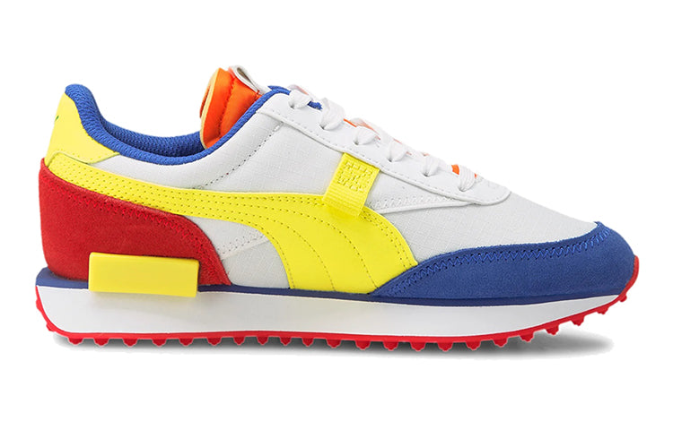(GS) PUMA Future Rider Play On 'White Multi' 372349-10