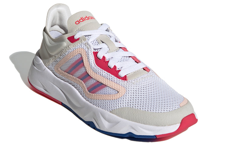 (WMNS) adidas neo Futureflow Cc 'Gray White Red' FY8505