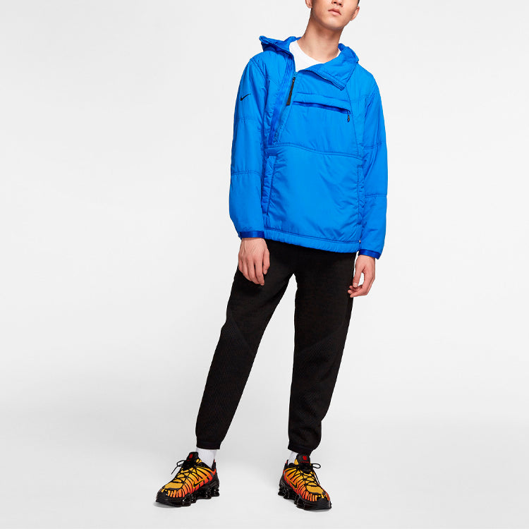 Men's Nike Sports Hooded Padded Jacket Royal Blue BV4790-480