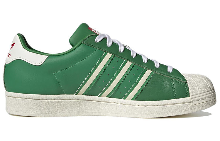 adidas Superstar 'Green Off White' HQ1435