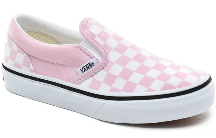Vans Kid's Checkerboard Classic Slip-on Pink VN0A4UH8UY4