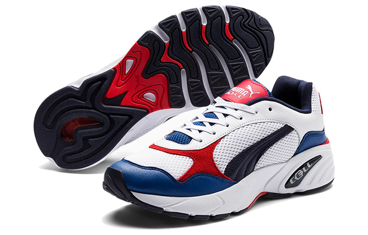 PUMA Cell Viper Leather Black/White/Blue Low sneakers 370996-02