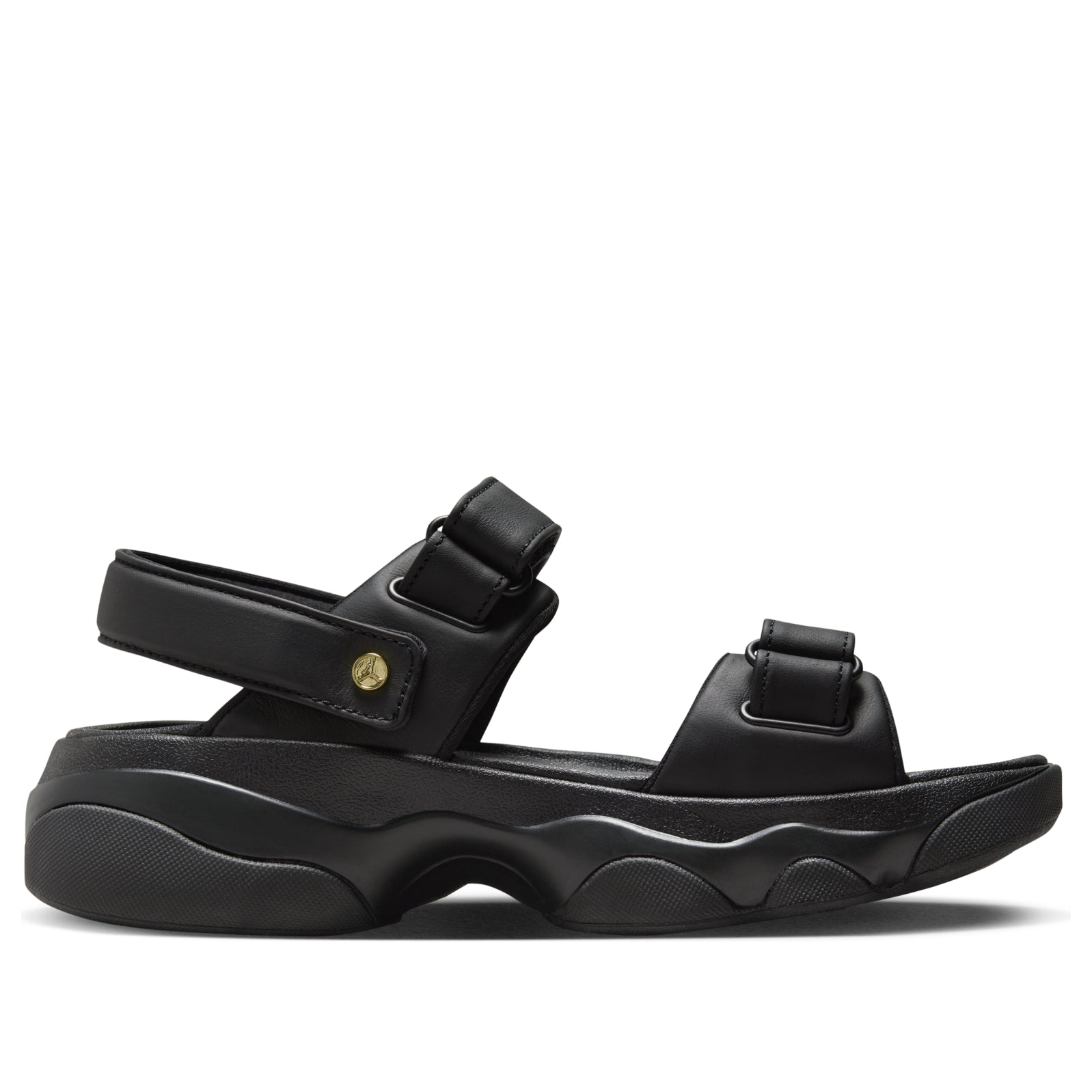 (WMNS) Air Jordan Deja Sandals 'Black Metallic Gold' FN5036-001