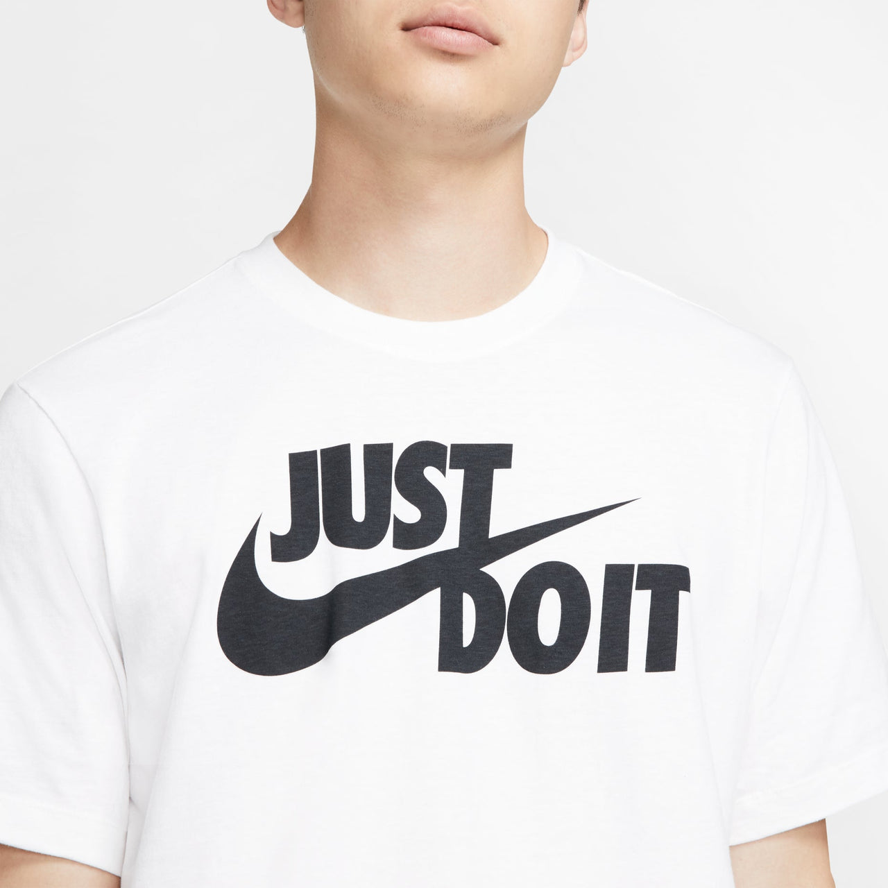 Nike AS Men's Nike Sportswear Tee JUST DO IT SWOOSH White AR5007-100