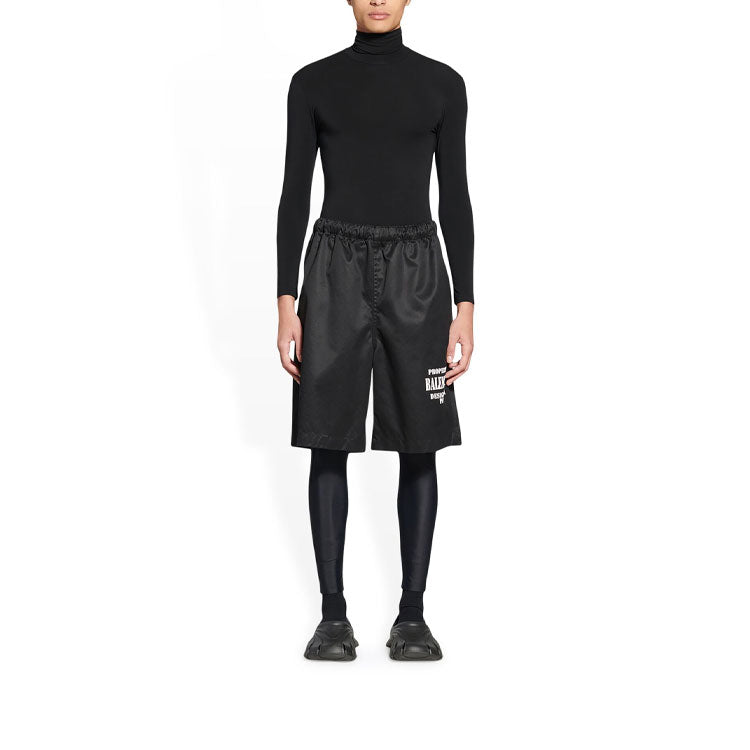 Balenciaga Property Of Logo Shorts 'Black' 704718TKP241000
