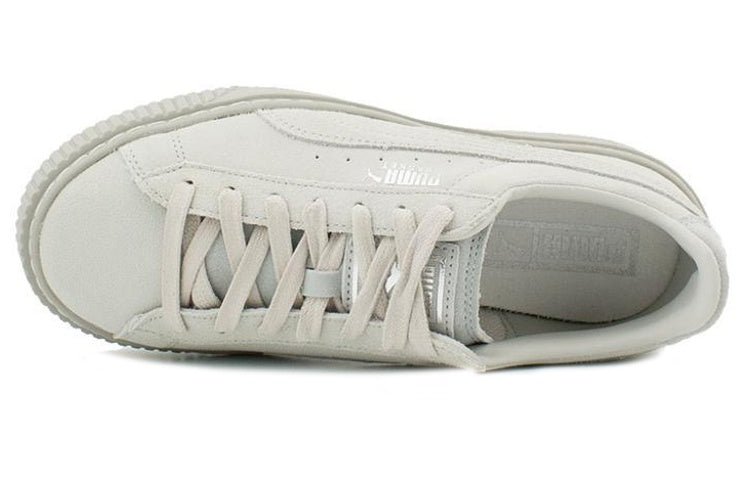 (WMNS) PUMA Basket Platform Reset 'Grey' 363313-01