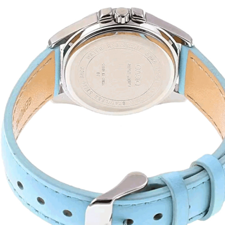 Casio Influencer Fashion Business Analog Watch 'Light Blue' LTP-1391L-2AV