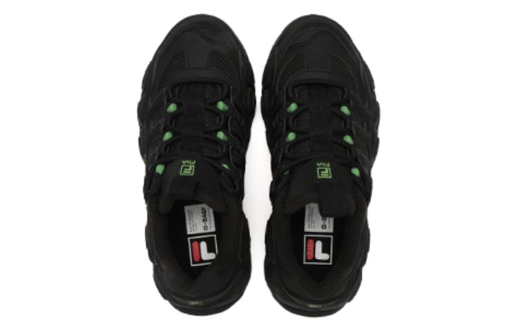 (WMNS) FILA CROISSANT Chunky Sneakers 'Black' F12W342123ABK