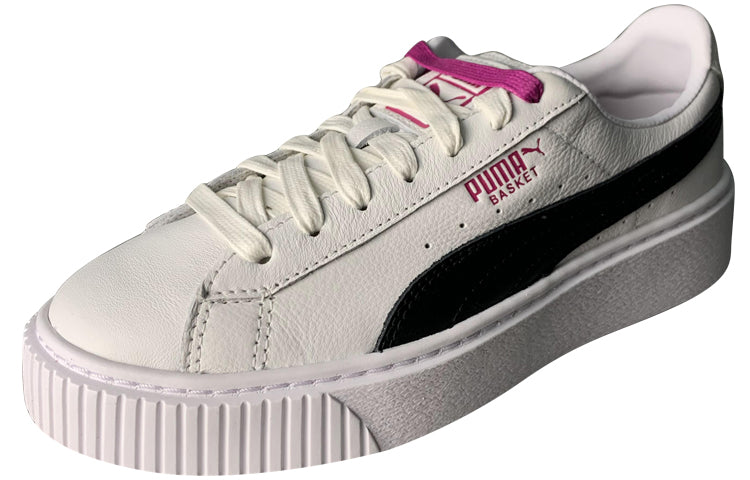 (WMNS) PUMA Basketball Platform Exotic 'Black/White' 367509-01
