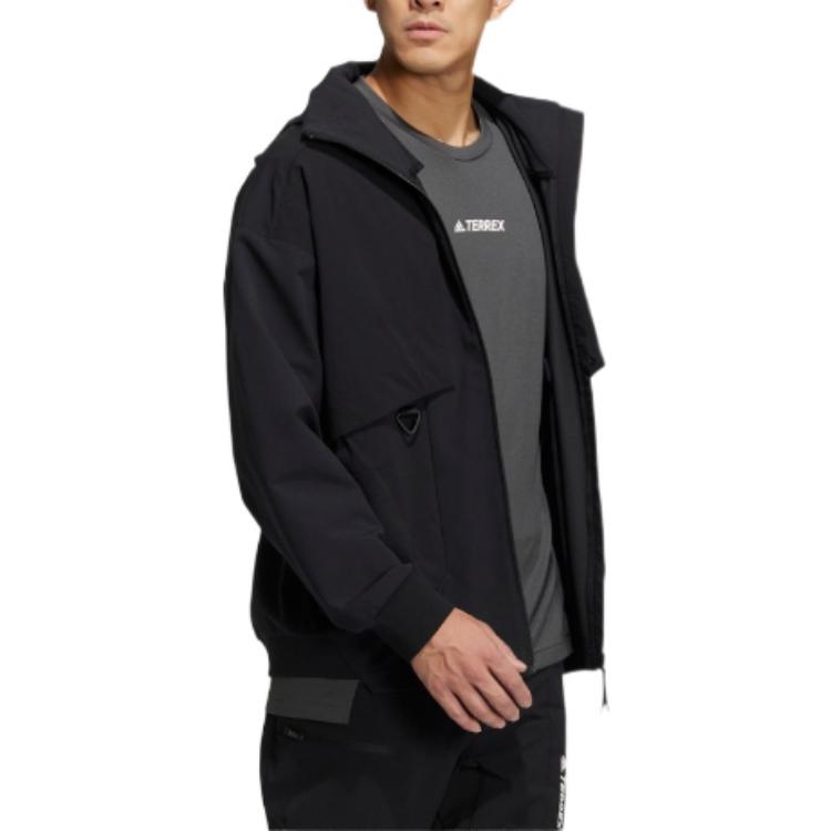 adidas Terrex Jackets 'Black' HN2027