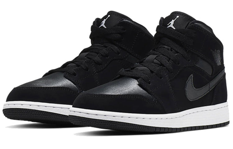 (GS) Air Jordan 1 Mid SE 'Black Anthracite' BQ6931-012