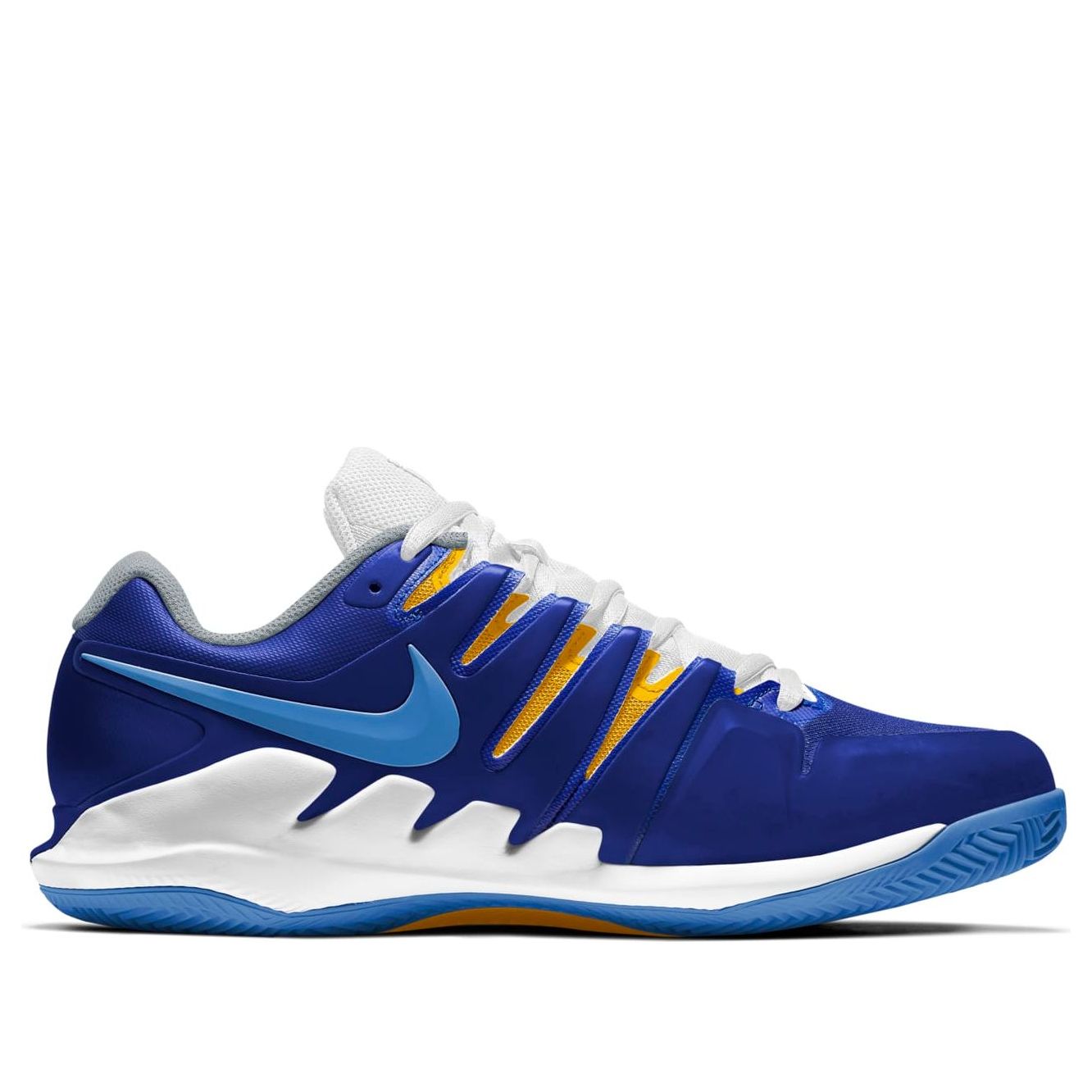 Nike Court Air Zoom Vapor X 'Blue Yellow White' AA8021-403