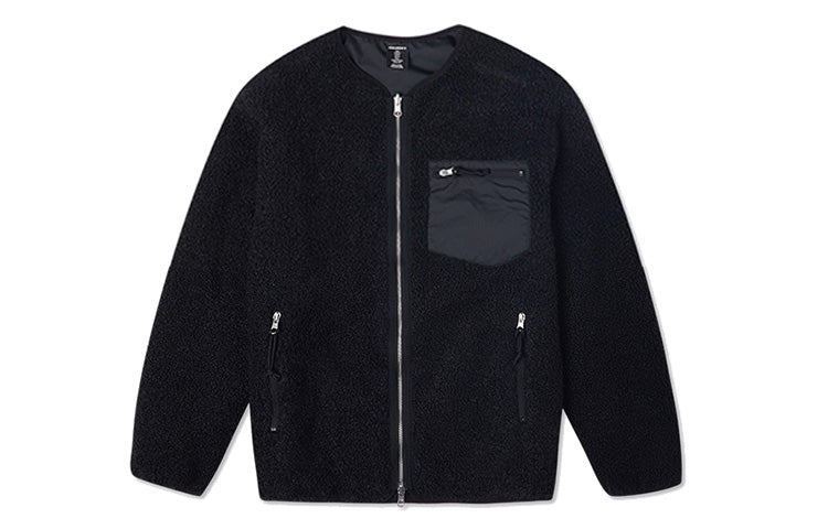 Converse Utility Reversible Sherpa Jacket Asia Sizing 'Balck' 10019461A02