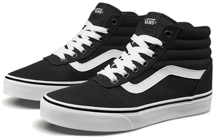 (WMNS) Vans Ward Hi 'Black White' VN0A3IUO187