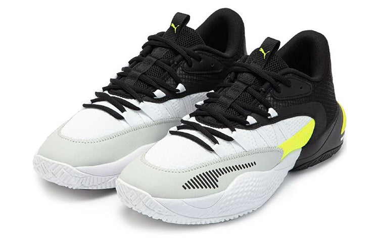 PUMA Court Rider 2.0 'White Black Yellow Alert' 376646-08