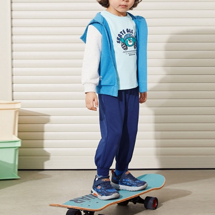 (GS) Skechers Graphic Jacket 'Blue White' L322B007