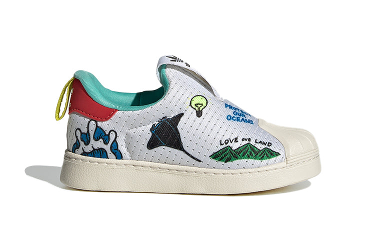 (TD) adidas Aaron Kai x Superstar 360 Primeblue 'Pop Art Style Waves' FX4926