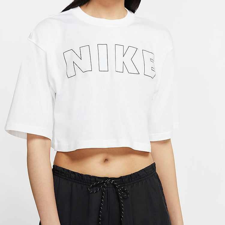 (WMNS) Nike Air Short Sleeve Tops White CJ3060-100