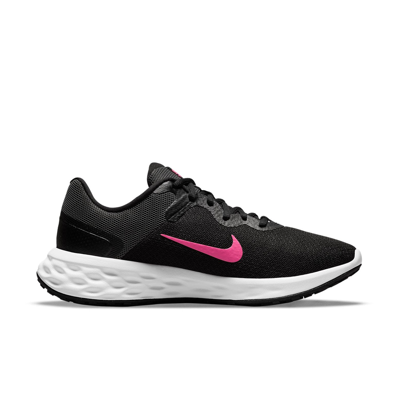 (WMNS) Nike Revolution 6 Next Nature 'Black Hyper Pink' DC3729-002