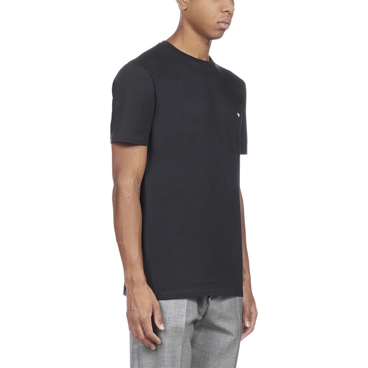 DIOR Bee Embroidered Crewneck For Men Black 733J603B0533-980