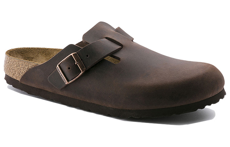 Birkenstock Boston Regular 'Oiled Leather Habana' 860131