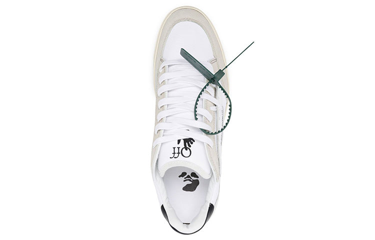 Off-White 5.0 Low-Top Sneakers 'White Black' OMIA227C99FAB0040101