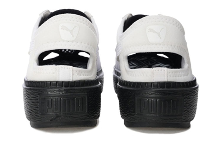 PUMA Platform Trace Lite Mule 'White Black' 382872-05