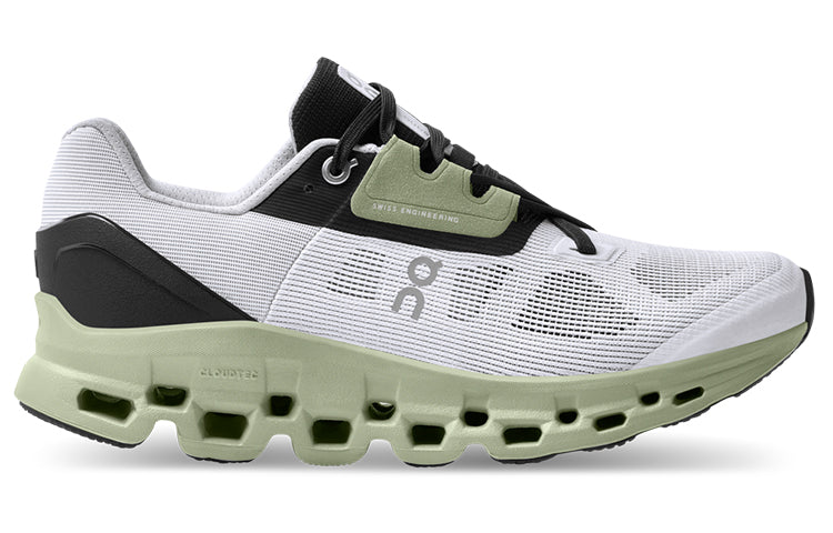 (WMNS) On Running Cloudstratus 'White Black Green' 39.98997