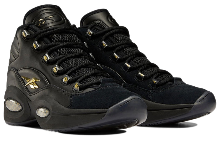Reebok Question Mid Lux 'Black Gold' H01308