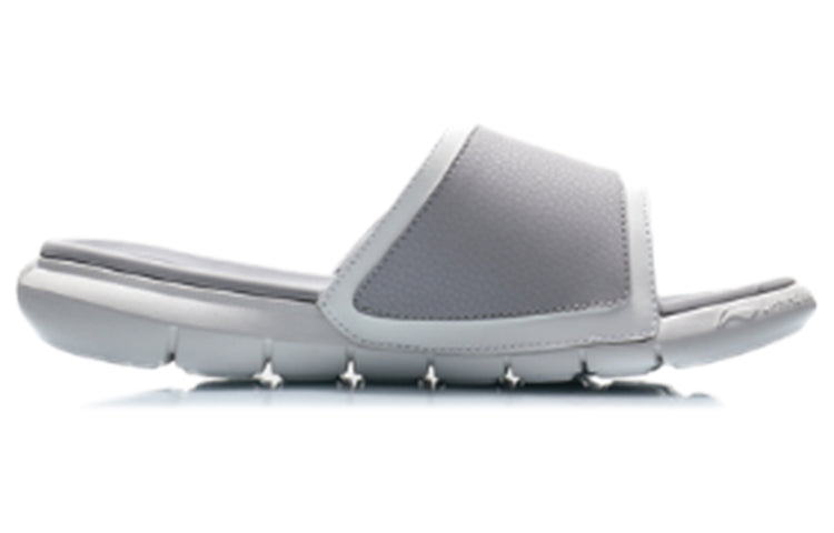 Li-Ning Lightweight Stylish Slippers 'Standard White' ABTQ009-2