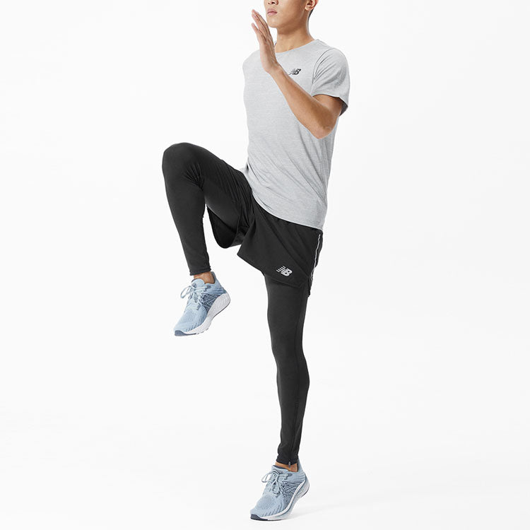 New Balance Impact Run 5 Inch Short Asia Sizing 'Black' AMS21268-BK