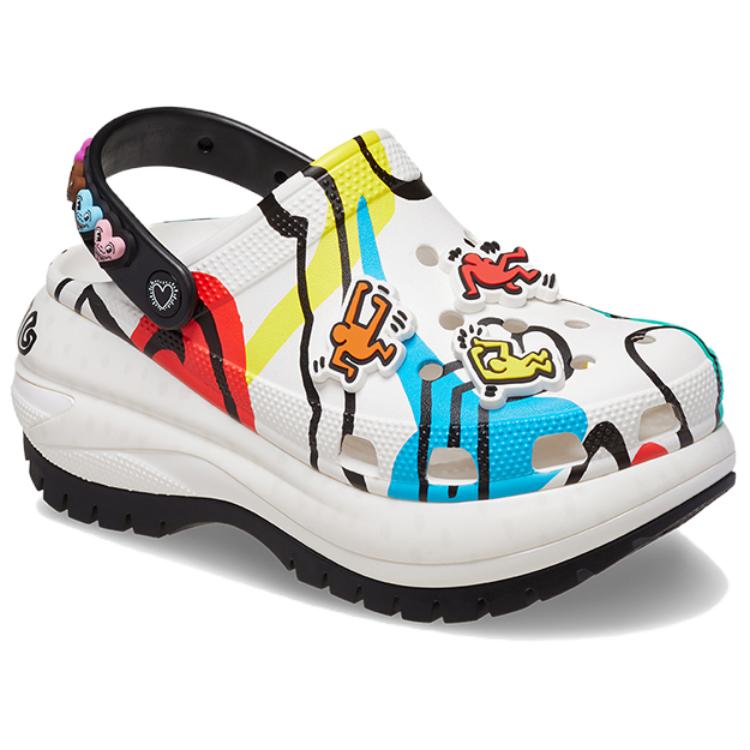 Crocs x Keith Haring Mega Crush Clog 'White Multi' 209822-001