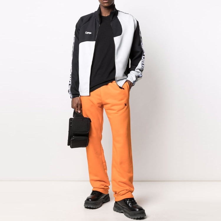 Off-White Logo Alphabet Printing Loose Jacket Version Black White OMVC003V21FAB0011001