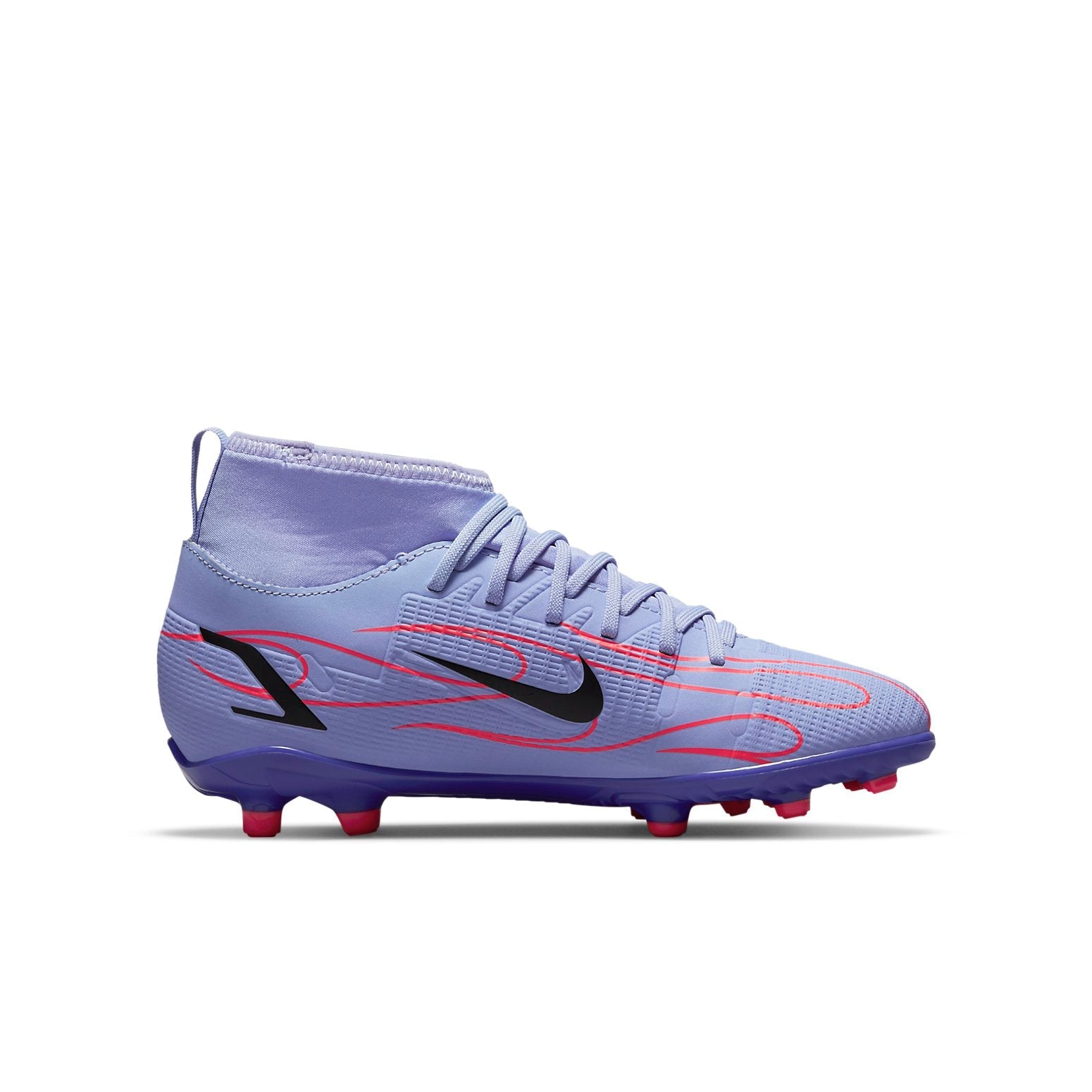 (GS) Nike Kylian Mbapp x Mercurial Superfly 8 Club MG 'Flames' DB0925-506