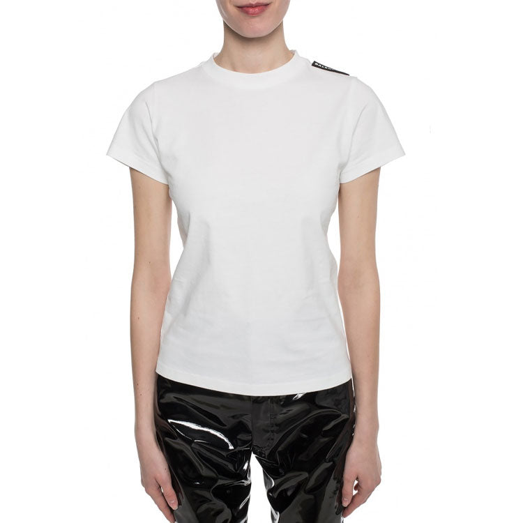 Balenciaga Casual Rose Short Sleeve White 571213TEVB69044