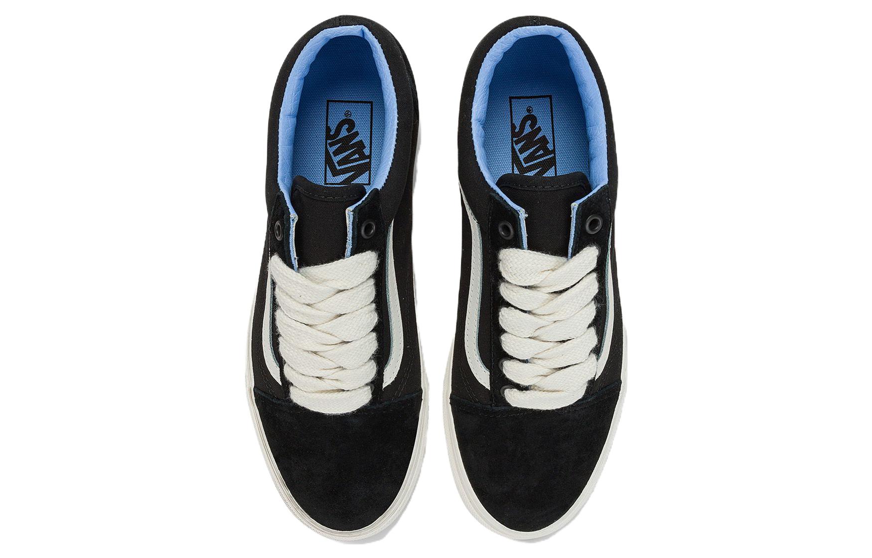 Vans Old Skool 'Oversized Lace - Black Light Blue' VN0007NTYP0