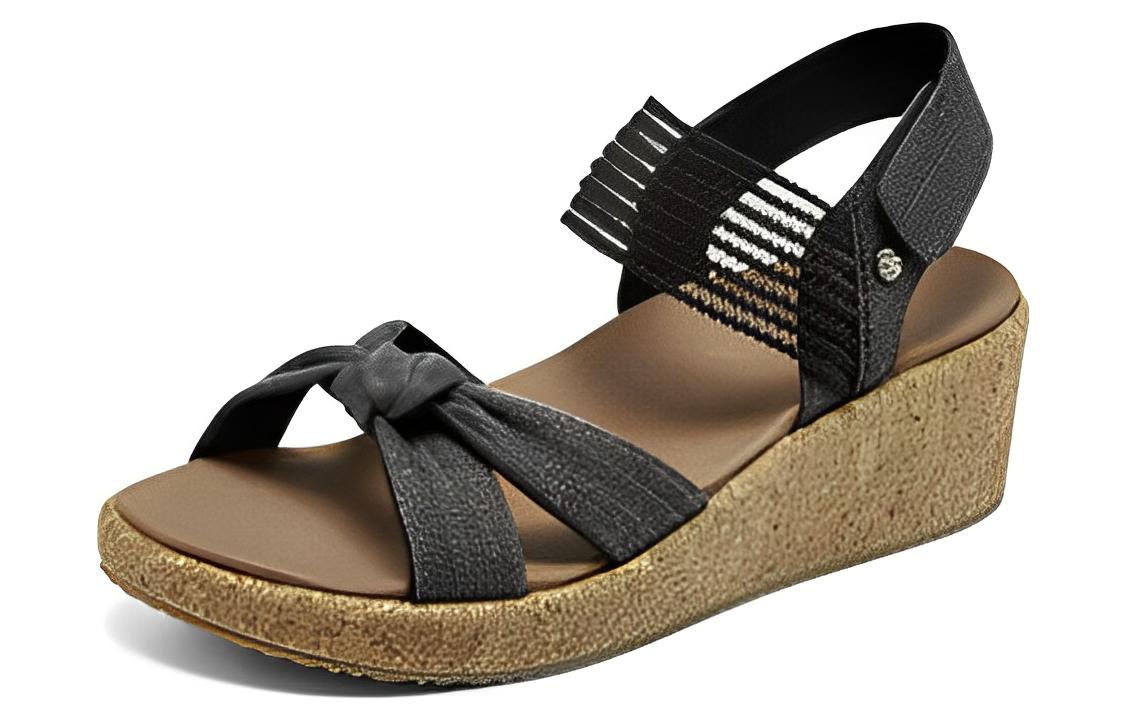(WMNS) Skechers Arch Fit Beverlee 'Brown Black' 119350-BLK