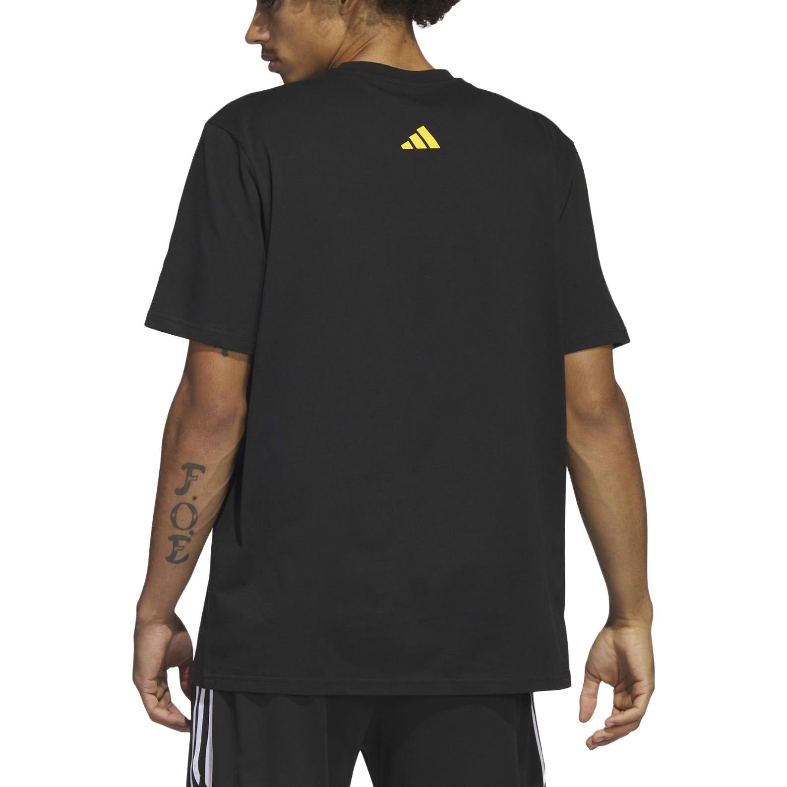 adidas FTW Link 3 T-Shirt 'Black Yellow' IA3265