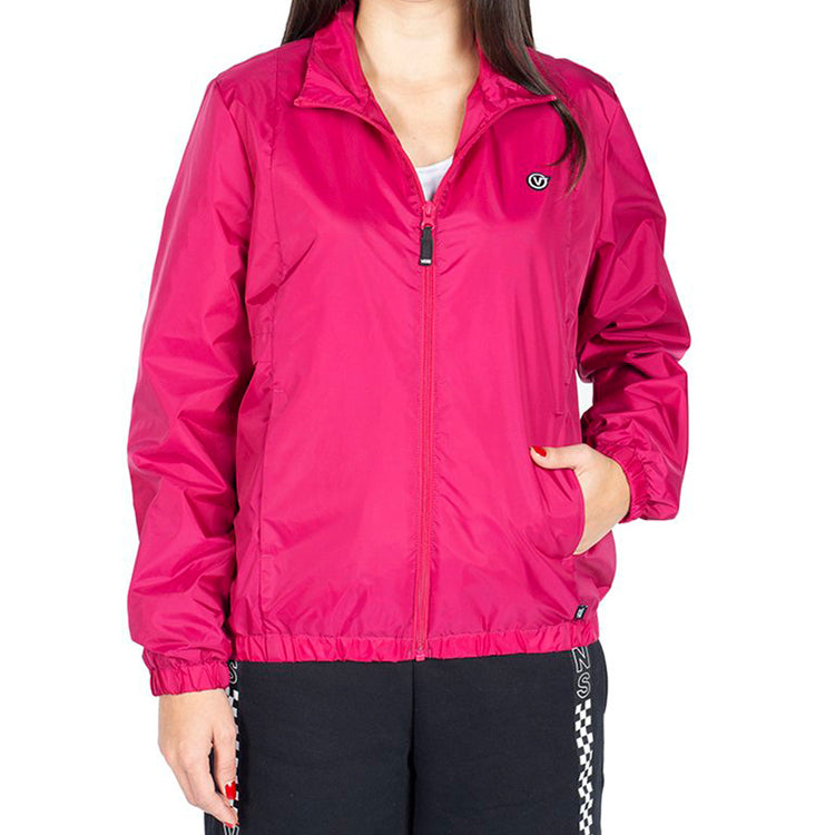 (WMNS) Vans Athleisure Casual Sports Jacket Red VN0A47U5SQ2