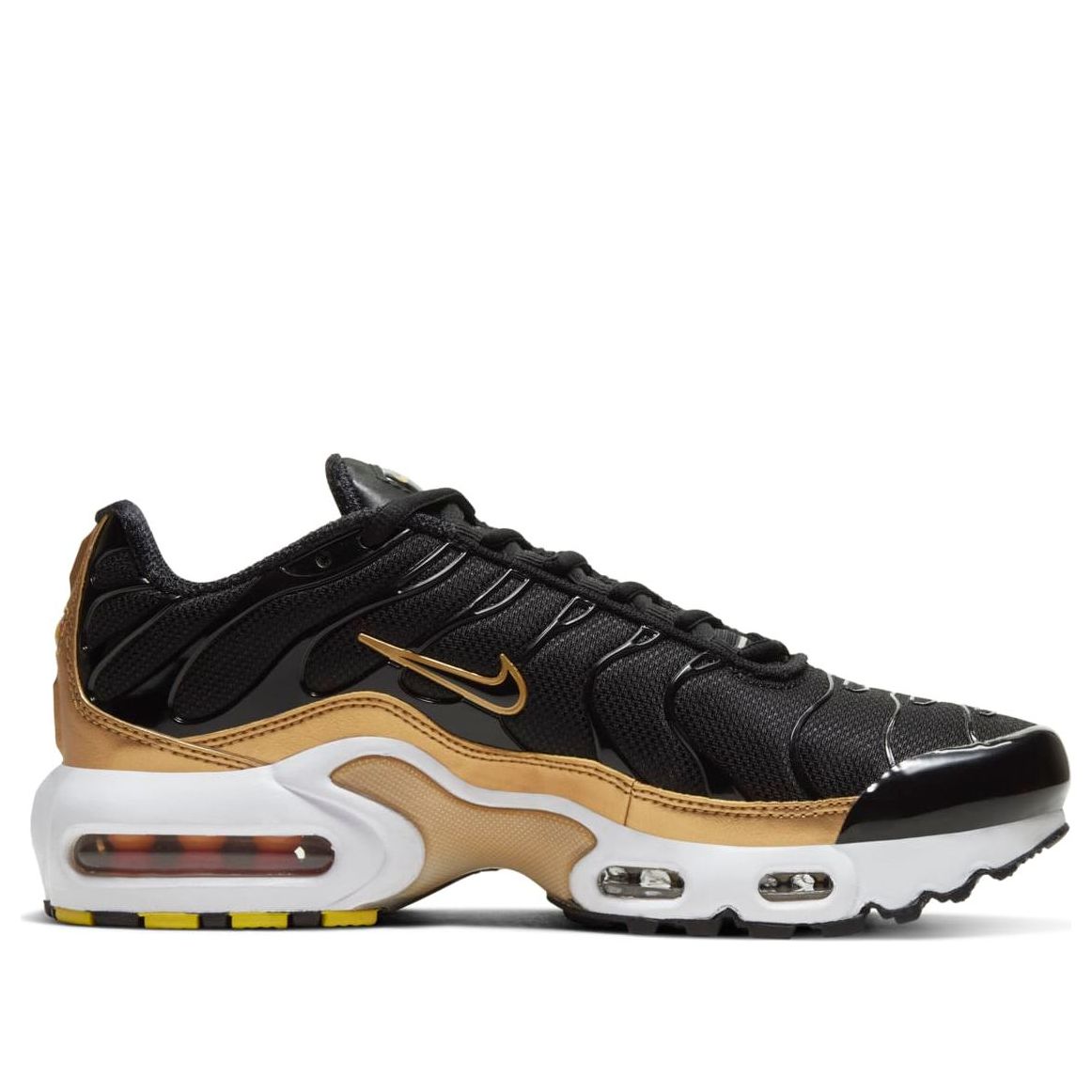 (GS) Nike Air Max Plus 'Black Metallic Gold' CD0609-002