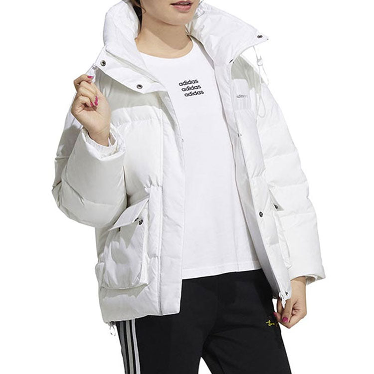 (WMNS) adidas Neo DEC Down Jackets 'White' H18617