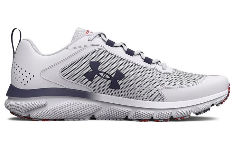 Under Armour Charged Assert 9 Running Shoes 'White Blue' 3026743-100
