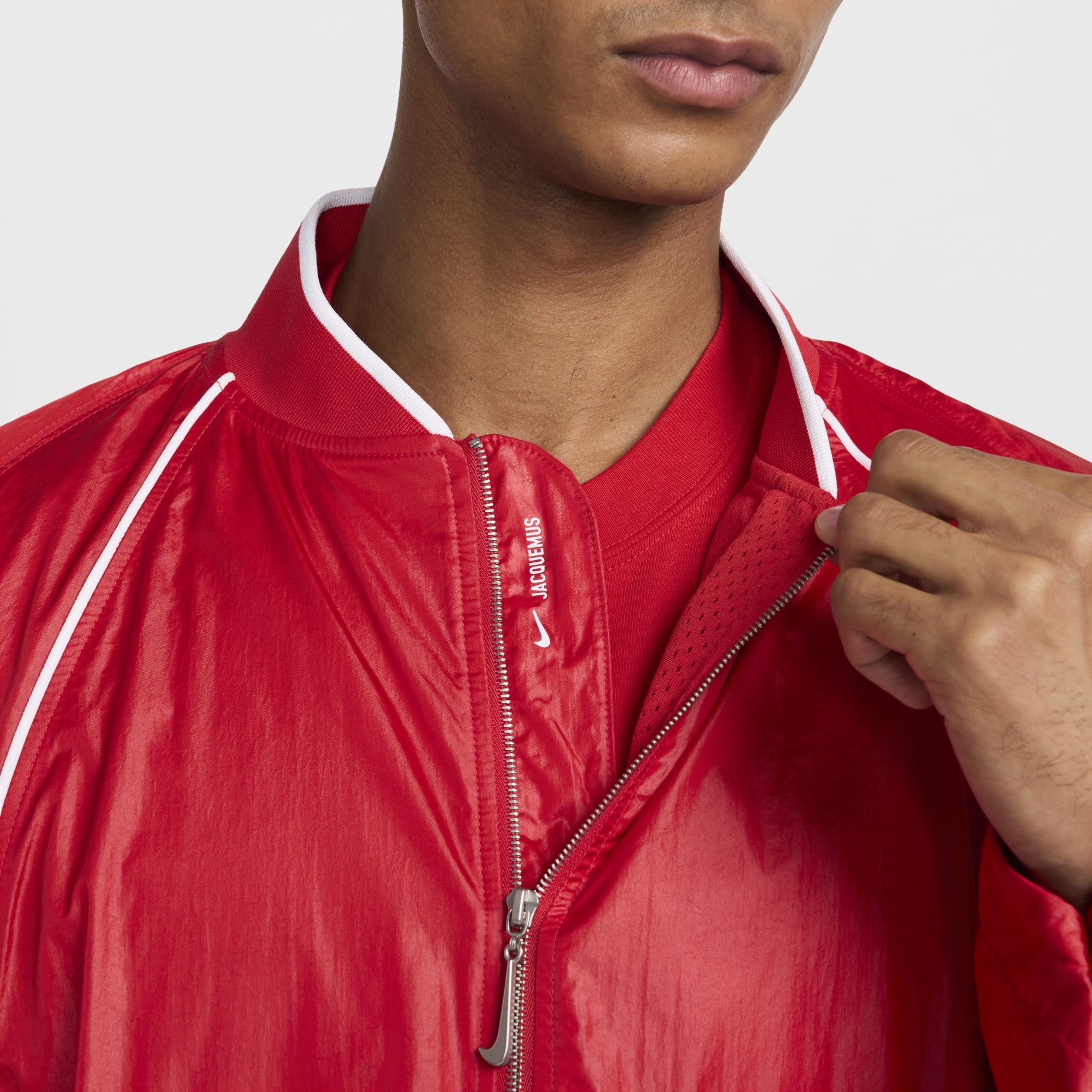 Nike x Jacquemus Track Jacket Asia Sizing 'Red' FV5698-642