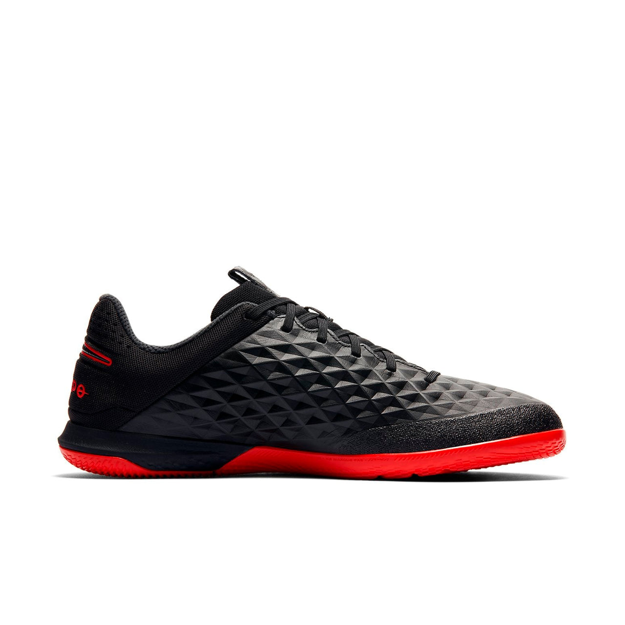 Nike Tiempo React Legend 8 Pro IC 'Black Red' AT6134-060