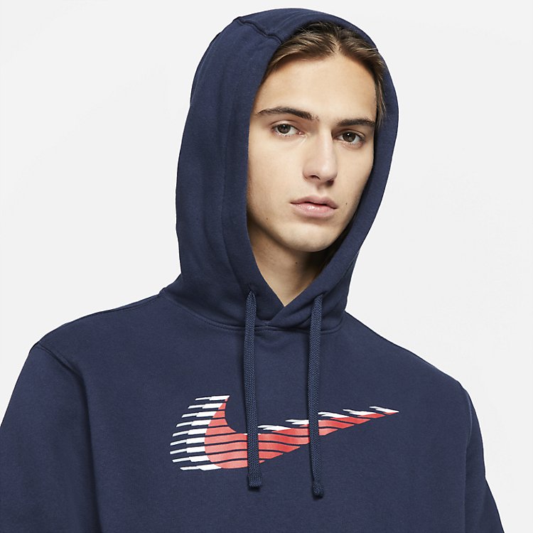 Nike Sportswear Club Pull Over Hoodie 'Obsidian' DM7947-451