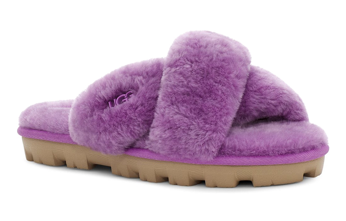 (WMNS) UGG Fuzzette Purple Slippers 1107955-MGNL