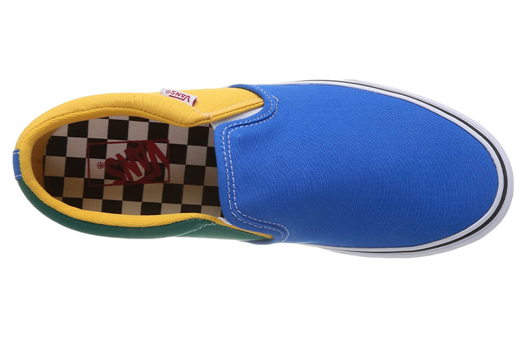 Vans Unisex Low-Top Sneakers Blue/Yellow VN000SEQ9AV